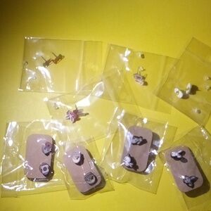 Girls Spring/Easter Earrings (8) Piece Bundle